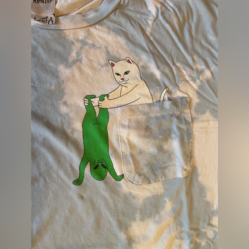 RipNDip Alien & Nermal T Shirt - Size XL